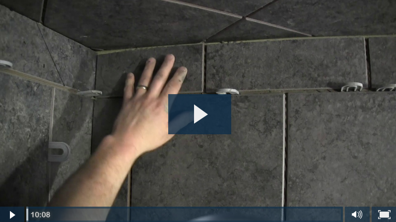 installing wall tile part 4